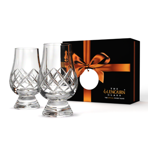 Cut Glencairn Glass Gift Set of 2
