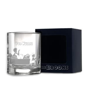 Oor Wullie Broons Wrap Skyline Glass