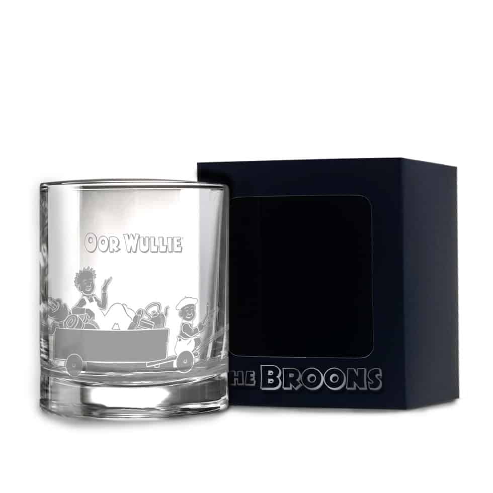 Oor Wullie Broons Wrap Skyline Glass