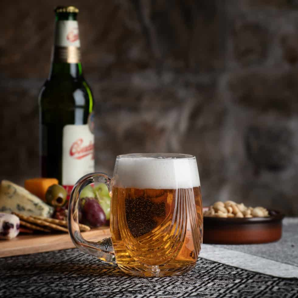 full Montrose beer tankard in lifestyle situation