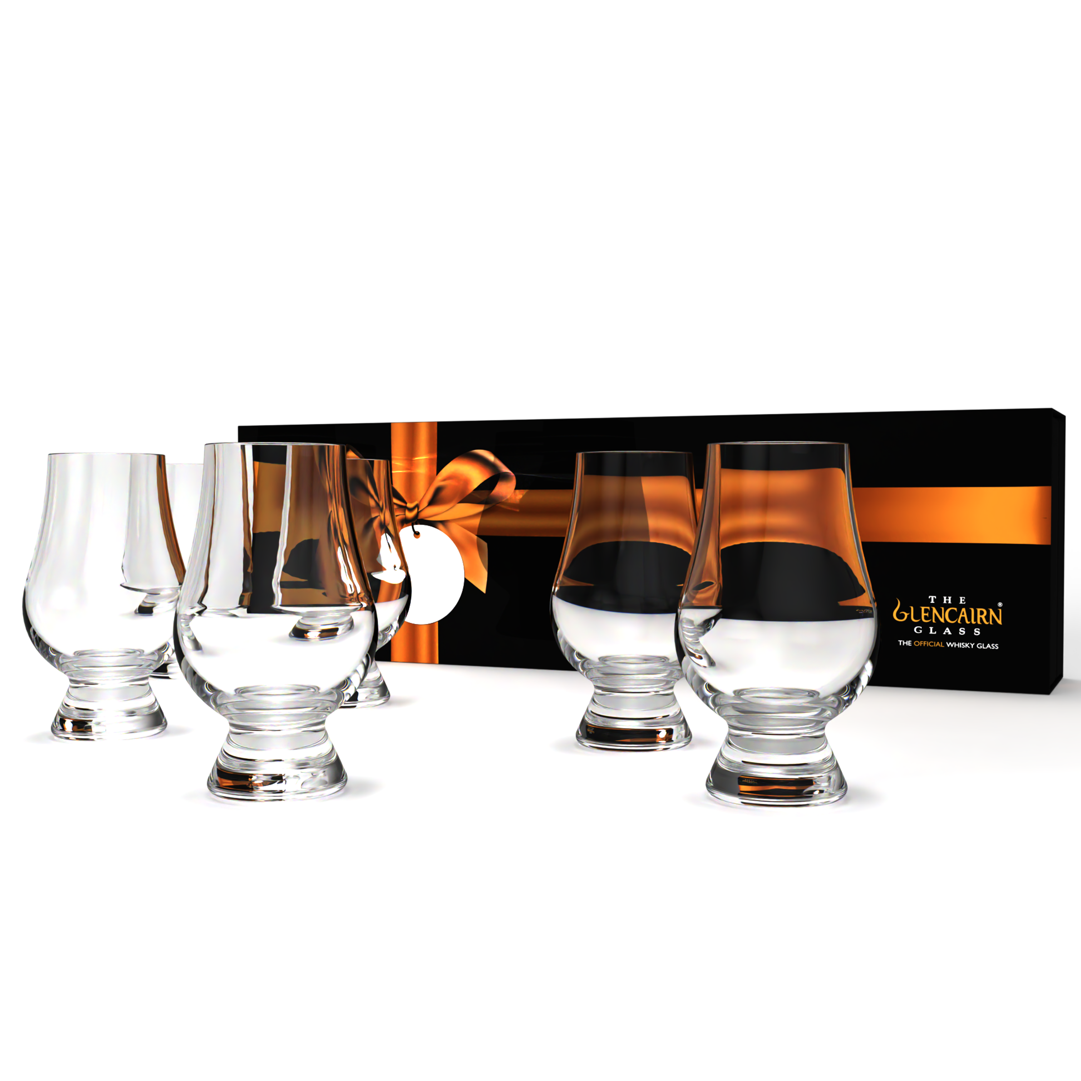 Glencairn Crystal Official Whisky Glasses in Presentation Box Set of 2 Glencairn Glass - The Official Whisky Tasting Glass