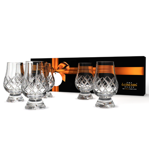 Cut Glencairn Glass Gift Set of 6