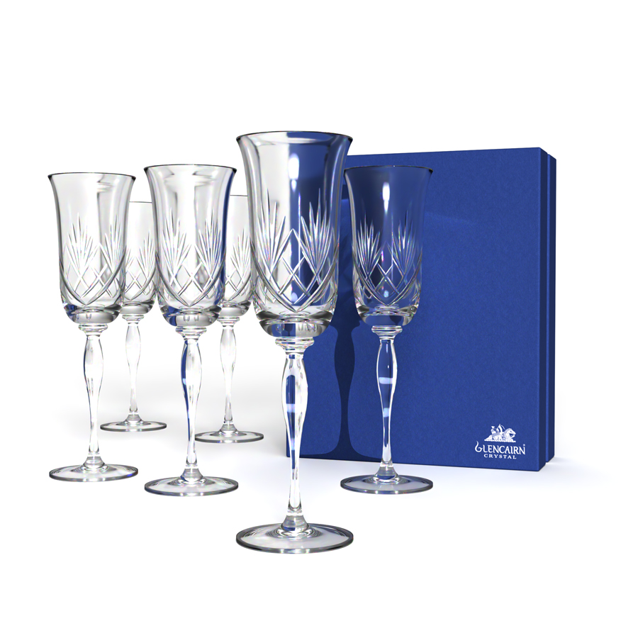 Skye Champagne Gift Set of 6