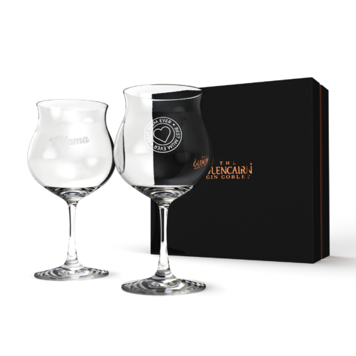 Mother's Day Design - Glencairn Gin Goblet Gift Set of 2