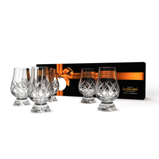 Cut Glencairn Glass Gift Set of 6